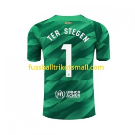 Fußballtrikots FC Barcelona Ter Stegen 1 Torwart 2023-2024 Kurzarm Heimtrikotsatz kaufen